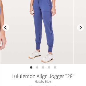 NWT Lululemon Align Joggers